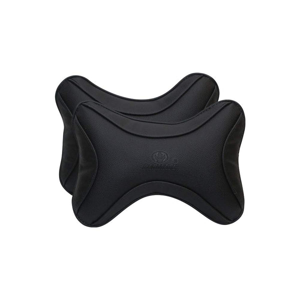 CARMATE Car Neck Rest Cushion Pillow - Set of 2 (Black) - CARMATE®