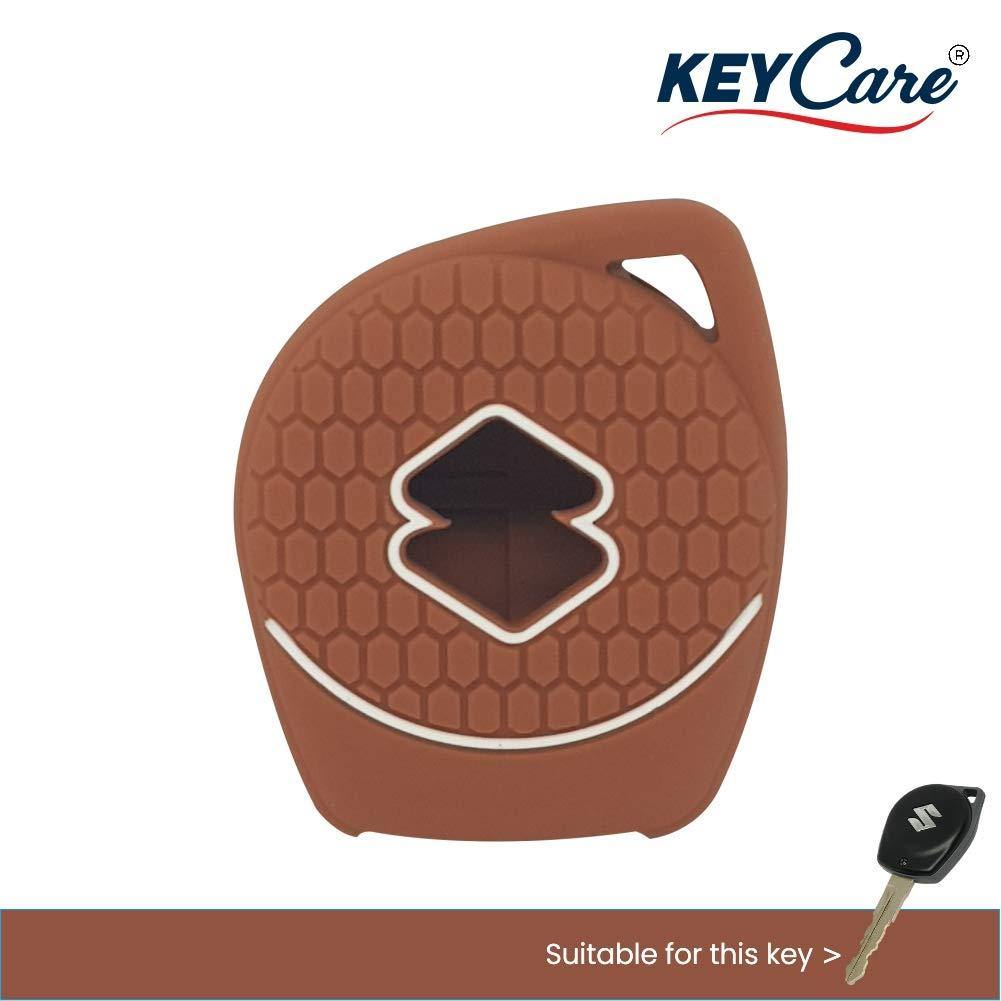 Keycare Silicon Car Key Cover for Maruti - Baleno - CARMATE®