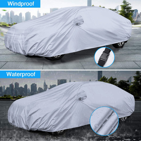 Carmate Premium Car Body Cover Silver Matty (Silver) for Volkswagon - T-ROC - CARMATE®