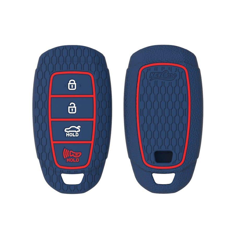 Keycare Silicon Car Key Cover for Hyundai - Verna 2021 (KC 60) - CARMATE®