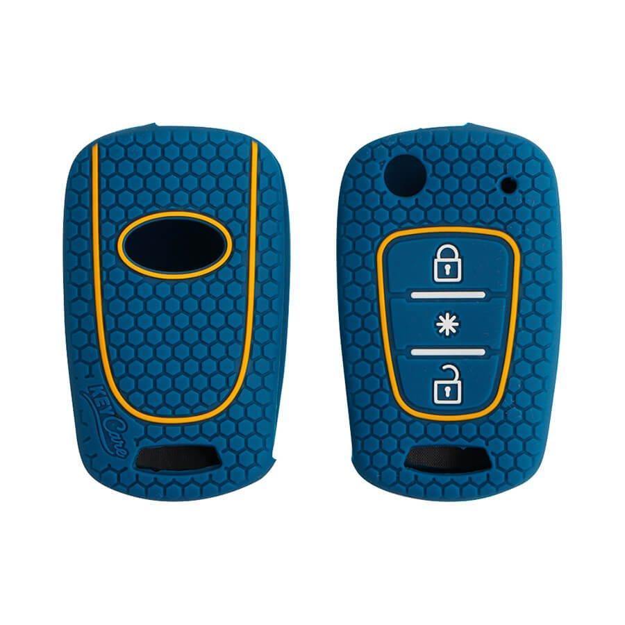 Keycare Silicon Car Key Cover for Hyundai - I20 upto 2012 (KC 45) - CARMATE®