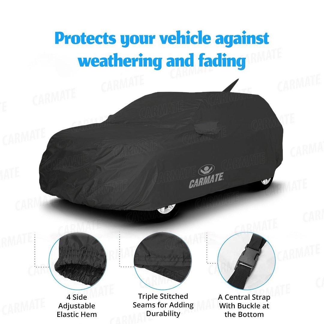 Carmate ECO Car Body Cover (Grey) for Hyundai - Creta - CARMATE®