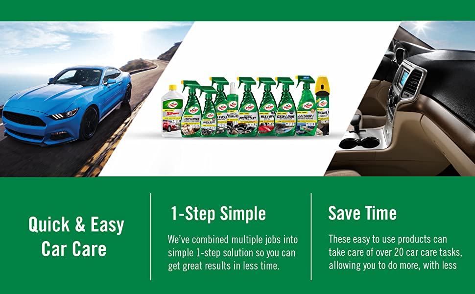 Turtle Wax Quick & Easy Exterior 1 Waterless Wash & Wax