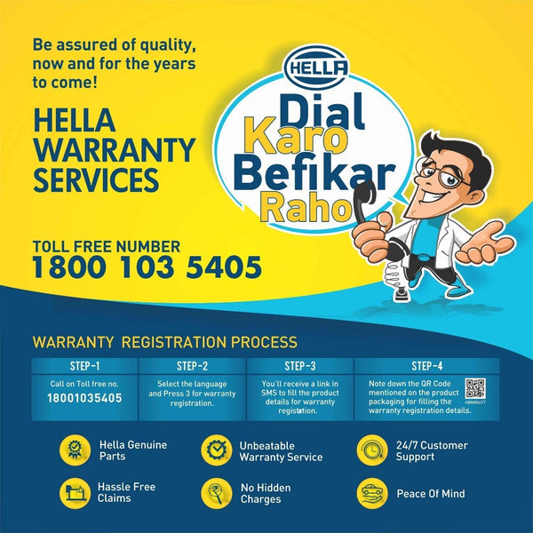 Hella 011225832 Pearl Trumpet Horn Set (12V, 400/500 Hz, 105-118 dB @ 2m)