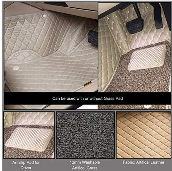 CARMATE 7D ANTI SKID CAR FOOT MATS FOR AUDI Q7