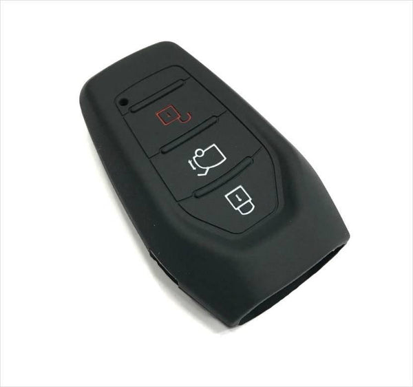 Keycare Silicon Car Key Cover for Mahindra - XUV 500 Upto 2020 (Button Start) (KC 48) - CARMATE®