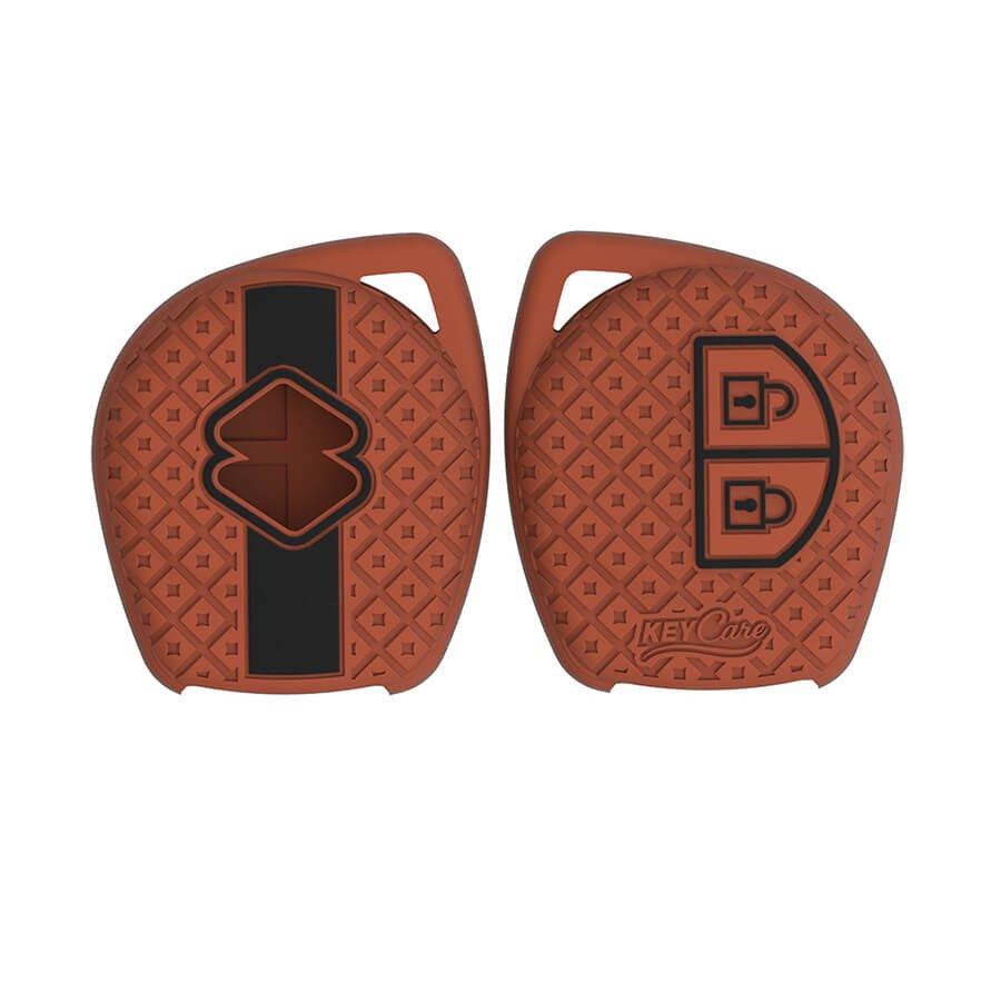 Keycare Silicon Car Key Cover for Maruti - ALTO K10 (63) - CARMATE®