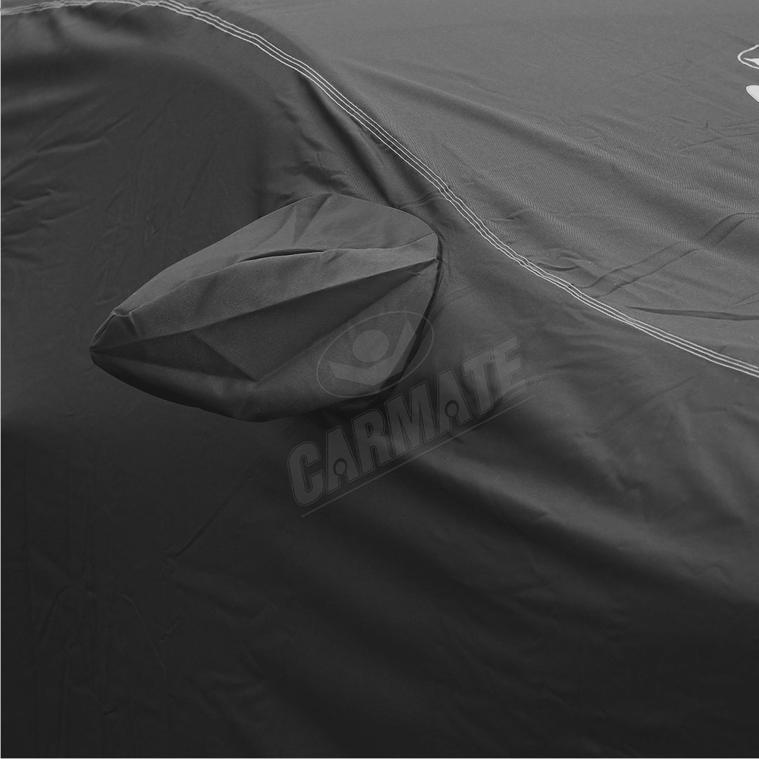 Carmate Pearl Custom Fitting Waterproof Car Body Cover Grey For Hyundai - Santro Xing - CARMATE®