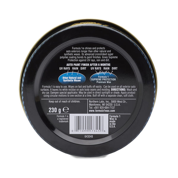 Formula 1 PREMIUM Paste Wax (230 g)