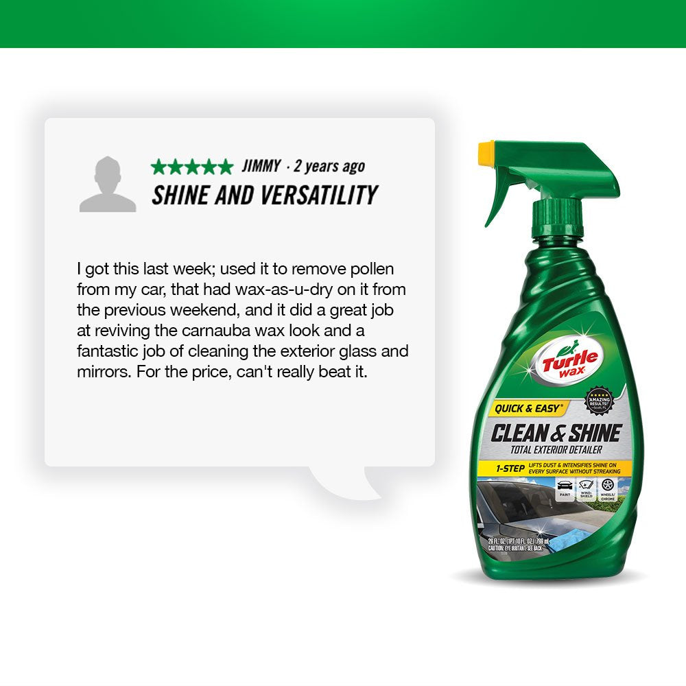 Turtle Wax Quick & Easy Clean & Shine Total Exterior Detailer