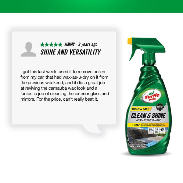 Turtle Wax Quick & Easy Clean & Shine Total Exterior Detailer