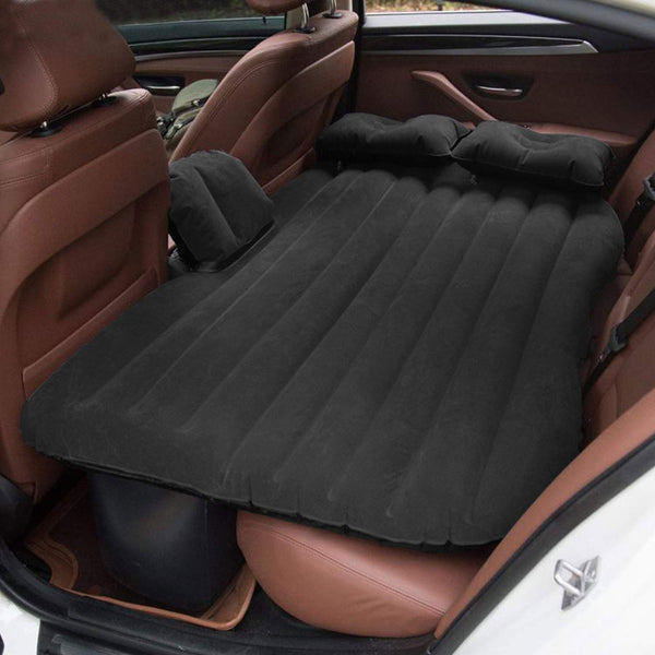 CARMATE Multifunctional Inflatable Car Bed Mattress with Two Air Pillows, Car Air Pump and Repair Kit