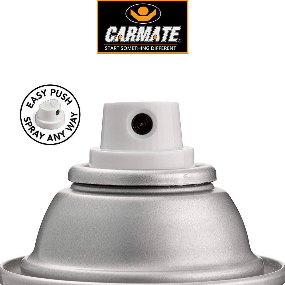 CARMATE Spray Paint - Ready to Use Aerosol Spray Paint for Car Bike Spray Painting Home & Furniture - 440 ML (MEDIUM GREY) - CARMATE®