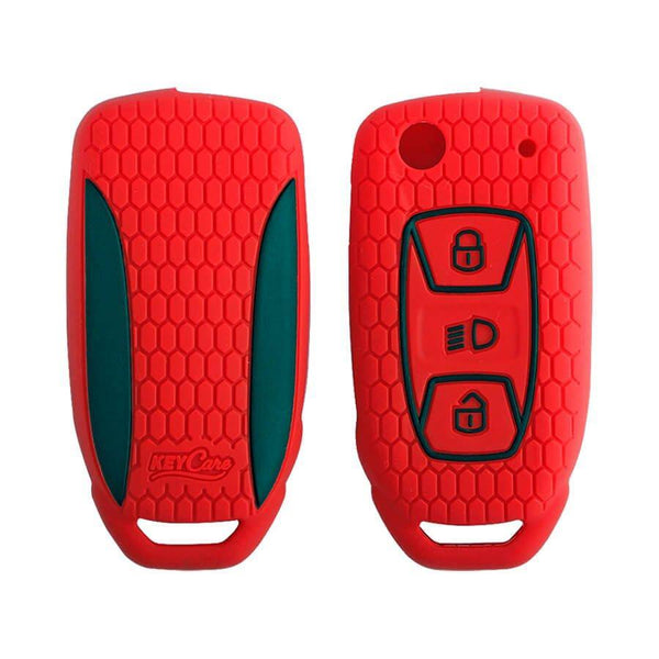 Keycare Silicon Car Key Cover for TATA - Tigor (KC 29) - CARMATE®