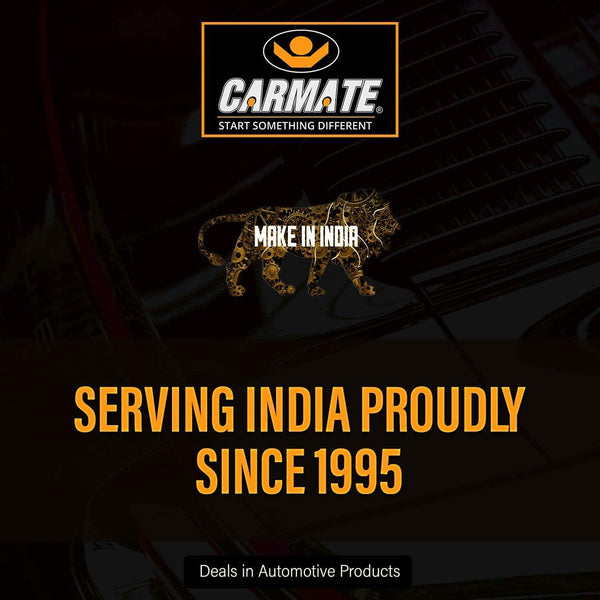Carmate Passion Car Body Cover (Black and Orange) for Maruti - Baleno - CARMATE®