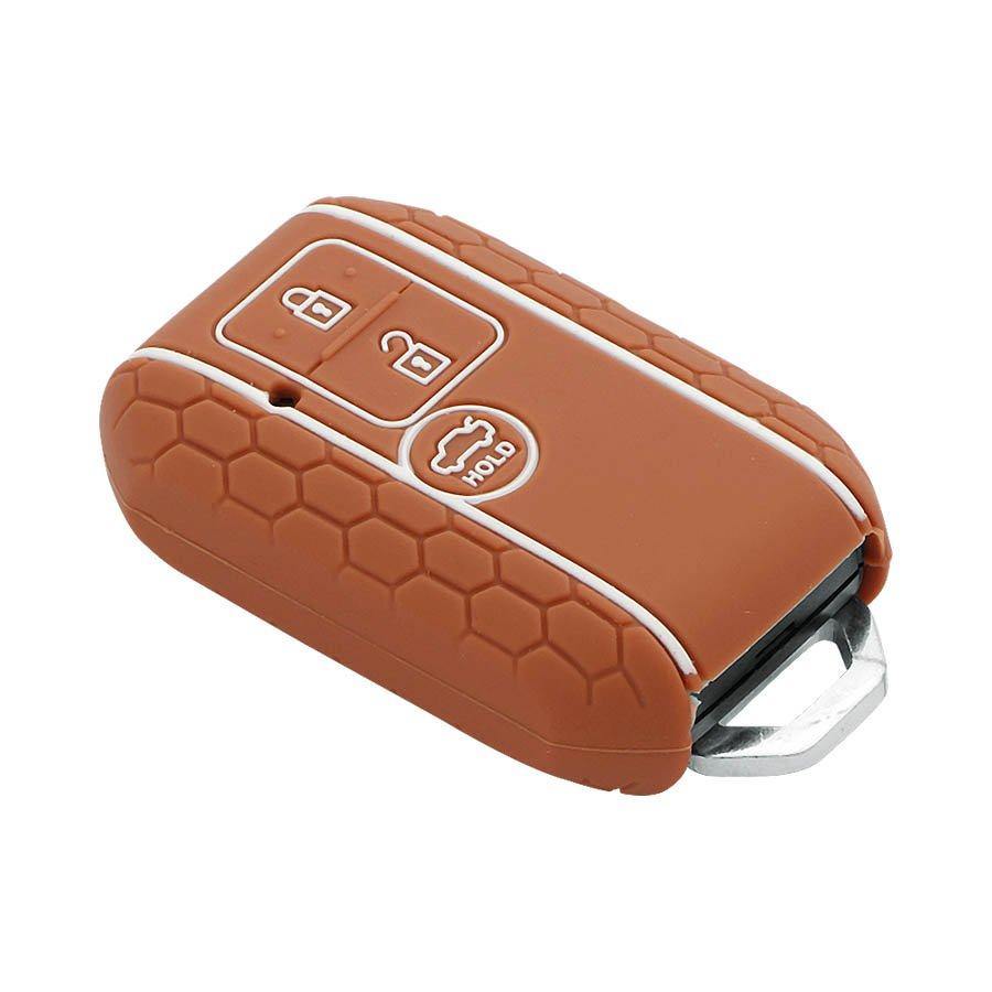 Keycare Silicon Car Key Cover for Maruti - New Dzire (Button Start) - CARMATE®