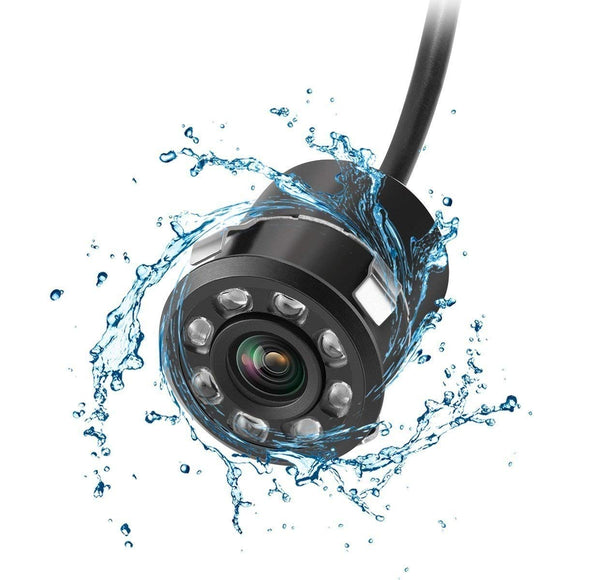 CARMATE Universal Reverse Parking Camera with LED | Bumper Camera 120Degree Wide Viewing Angle | 18.5mm Diameter (Camera with LED)