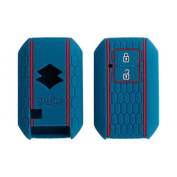 Keycare Silicon Car Key Cover for Maruti - XL6 (Button Start) - CARMATE®