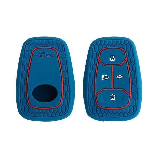 Keycare Silicon Car Key Cover for TATA - Altroz (Button Start) (KC 08) - CARMATE®