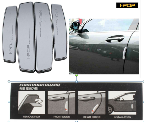 I POP Simple Door Guard Set of 4