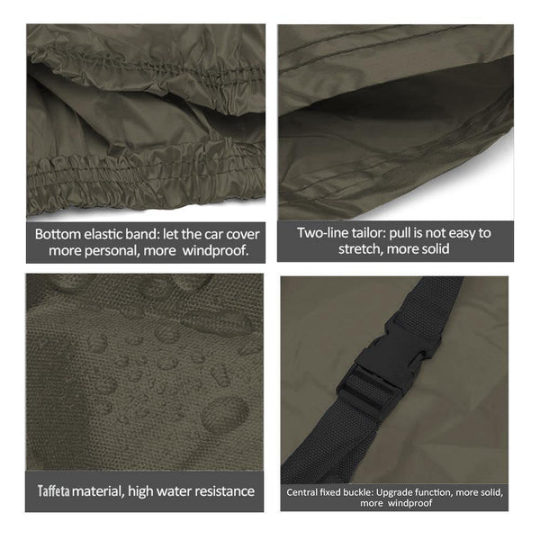 Carmate Car Body Cover 100% Waterproof Pride (Grey) for Maruti - Baleno - CARMATE®