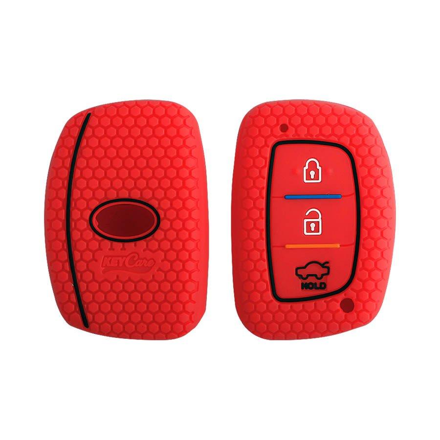 Keycare Silicon Car Key Cover for Hyundai - Grand i10 (Button Start) (KC07) - CARMATE®