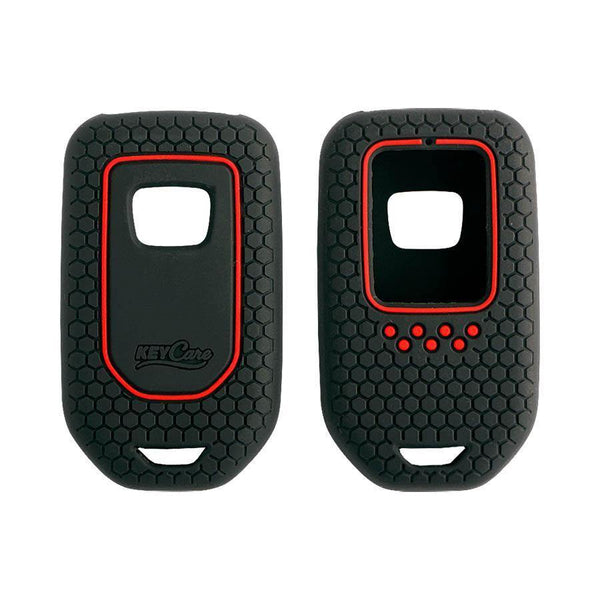 Keycare Silicon Car Key Cover for Honda - BRV (Button Start) (KC 24) - CARMATE®