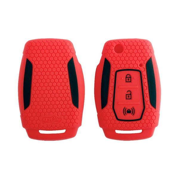 Keycare Silicon Car Key Cover for Mahindra - XUV 300 (KC 25) - CARMATE®