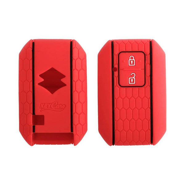 Keycare Silicon Car Key Cover for Maruti - Swift (Button Start) - CARMATE®
