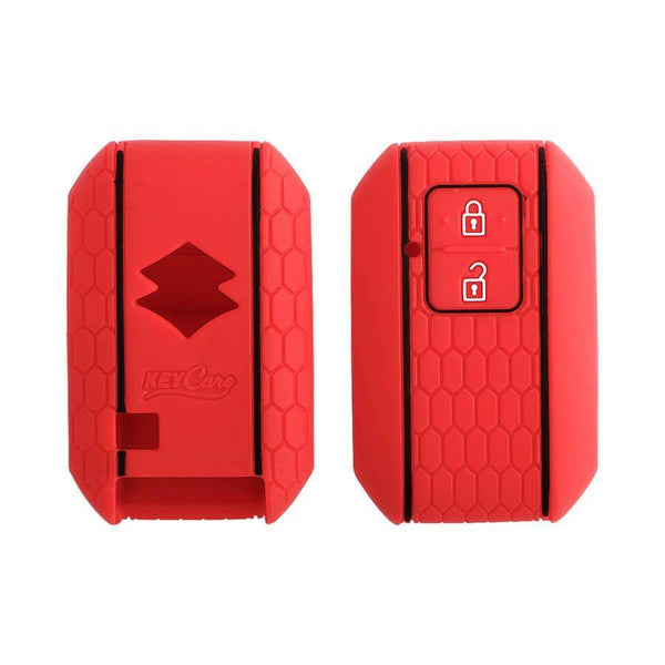 Keycare Silicon Car Key Cover for Maruti - Baleno (2 Button Start) - CARMATE®