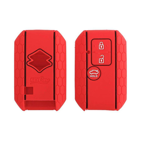 Keycare Silicon Car Key Cover for Maruti - New Dzire (Button Start) - CARMATE®