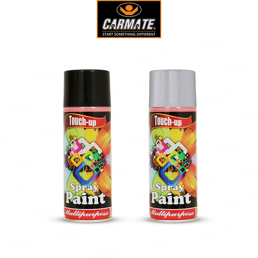 Touch Up Ready-to-Use Aerosol Spray Paint for Car, Bike, Wall Painting, Home And Furniture 400 ML Black