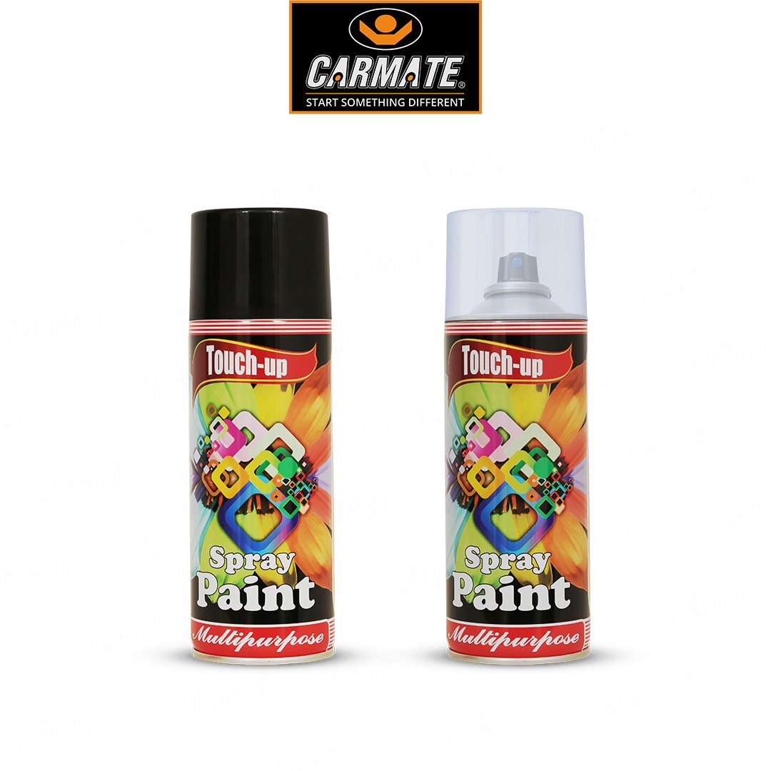 Touch Up Ready-to-Use Aerosol Spray Paint for Car, Bike, Wall Painting, Home And Furniture 400 ML Black