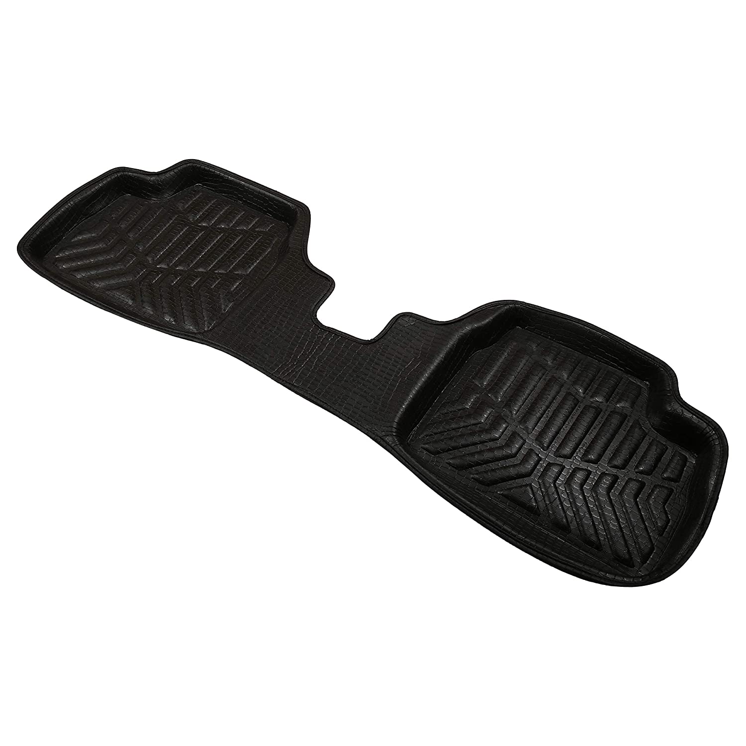 Drivn 3D Customised Car Floor Mat for Maruti Alto - Black (Set of 3)