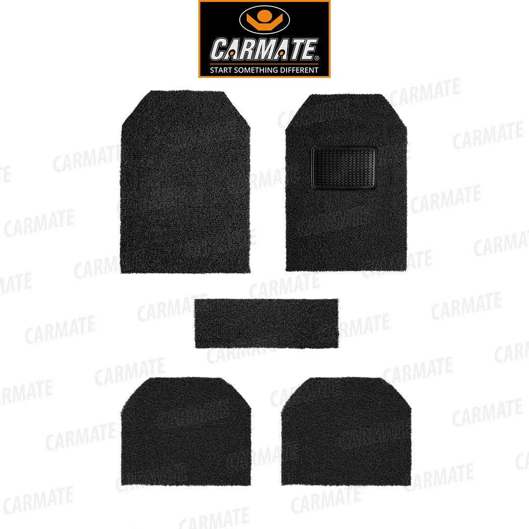Carmate Single Color Car Grass Floor Mat, Anti-Skid Curl Car Foot Mats for Maruti Ciaz