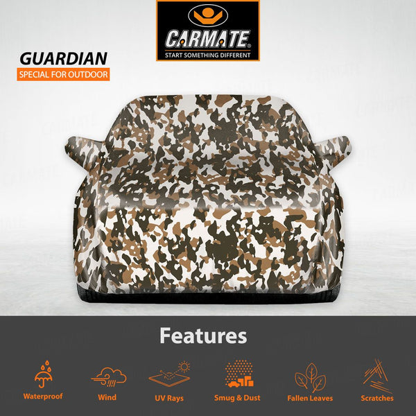 CARMATE Jungle 3 Layers Custom Fit Waterproof Car Body Cover For Hyundai I20 Elite