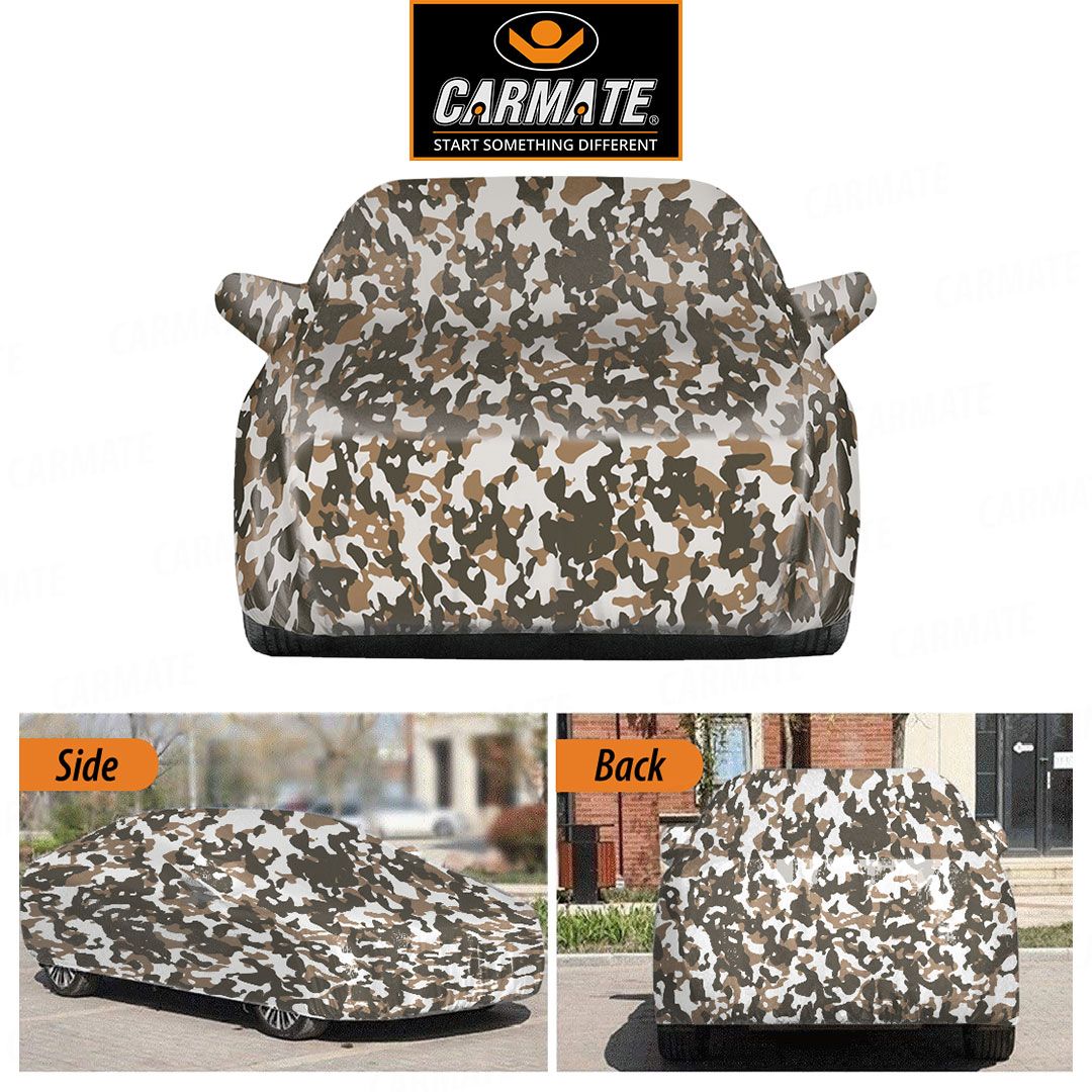 CARMATE Jungle 3 Layers Custom Fit Waterproof Car Body Cover For Jeep Compass