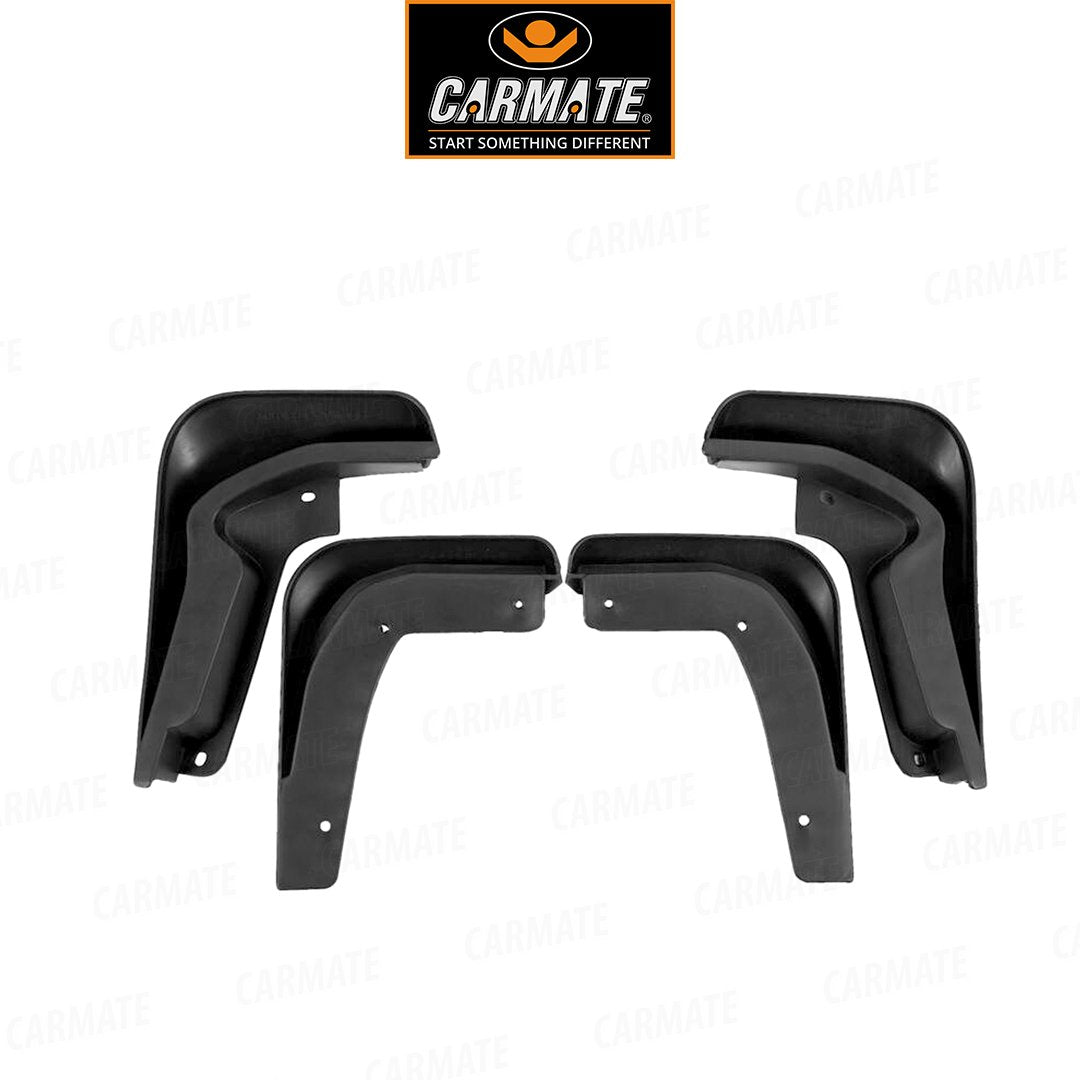 CARMATE PVC Mud Flaps For Toyota Innova (Type -III) Small
 (Black) - CARMATE®