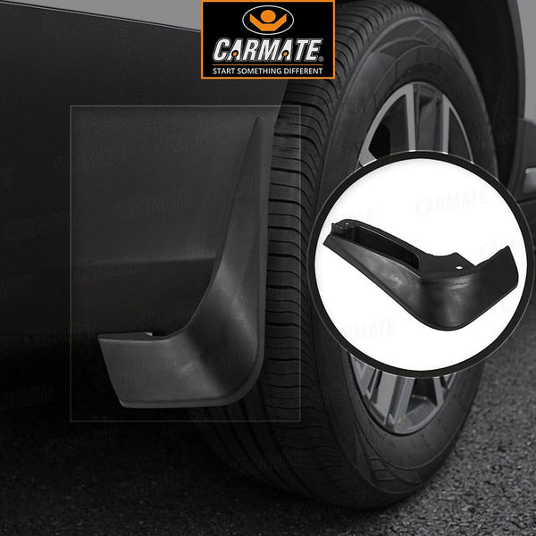 CARMATE PVC Mud Flaps For Ford Figo Model
 (Black) - CARMATE®