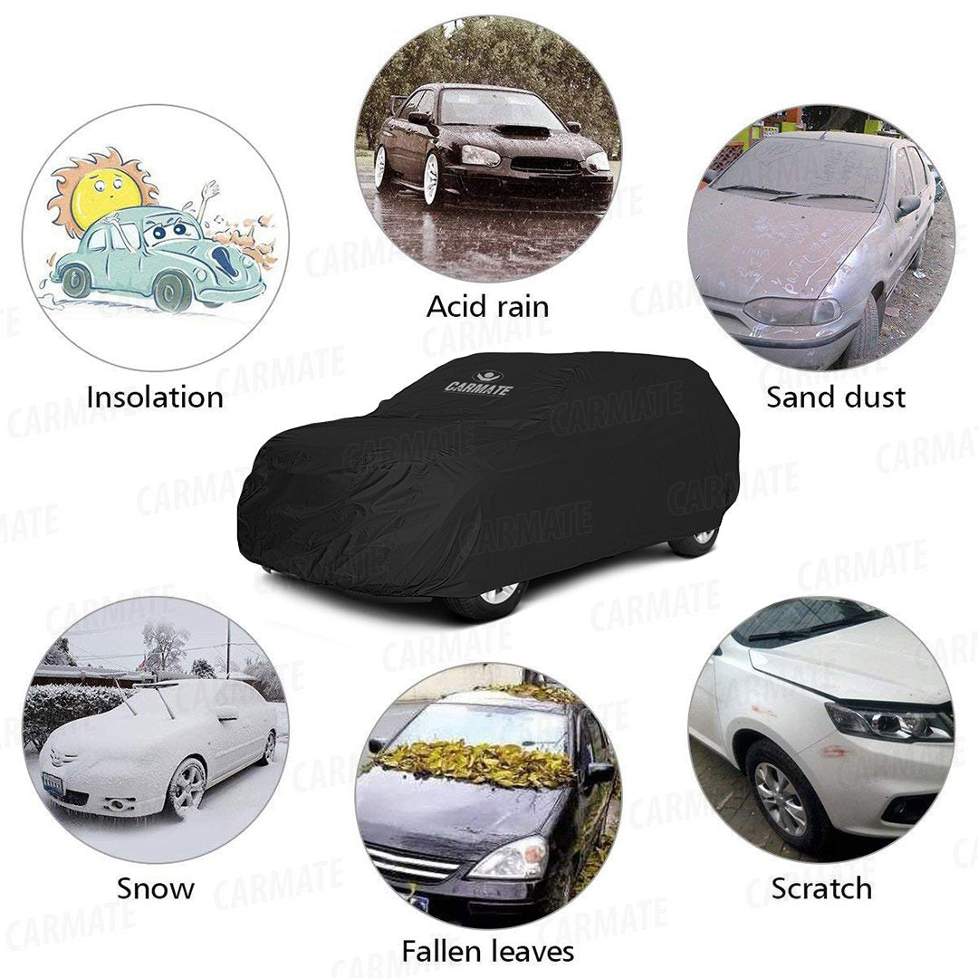 Carmate Parachute Car Body Cover (Black) for Honda - CRV 2019 - CARMATE®