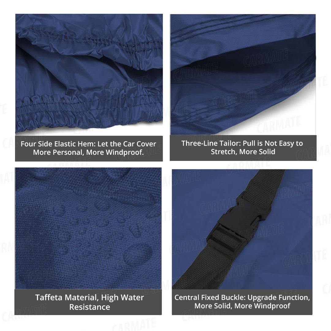 Carmate Parachute Car Body Cover (Blue) for  Maruti - Versa - CARMATE®
