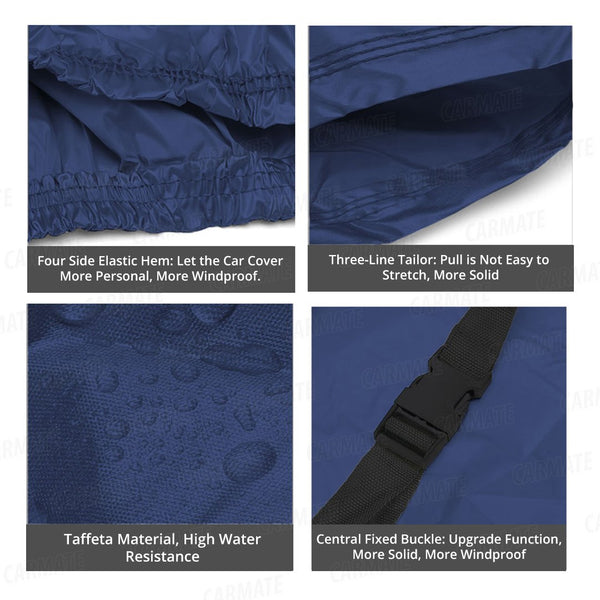 Carmate Parachute Car Body Cover (Blue) for  Ford - Ecosport - CARMATE®