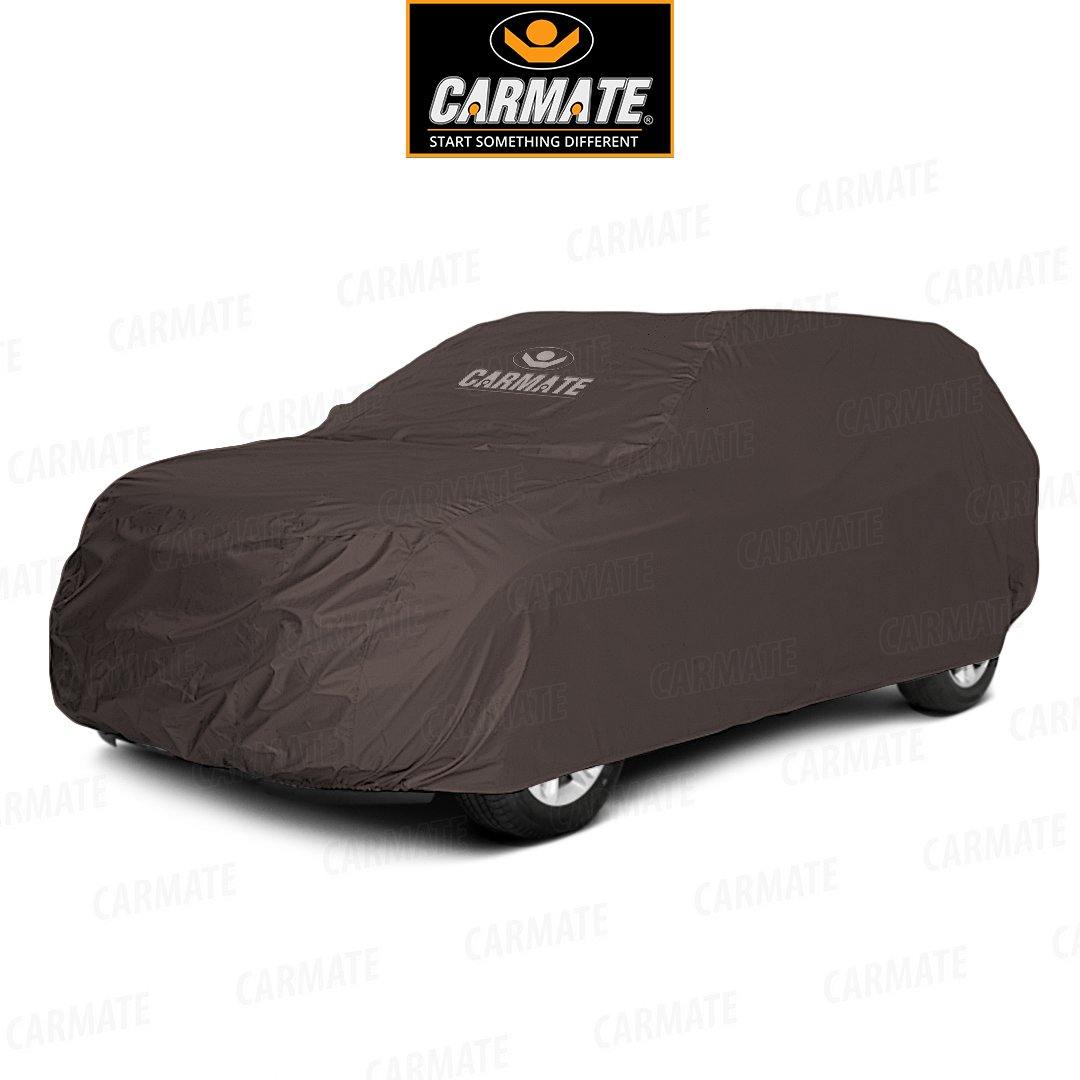 Carmate Parachute Car Body Cover (Brown) for Tata - Safari Dicor - CARMATE®