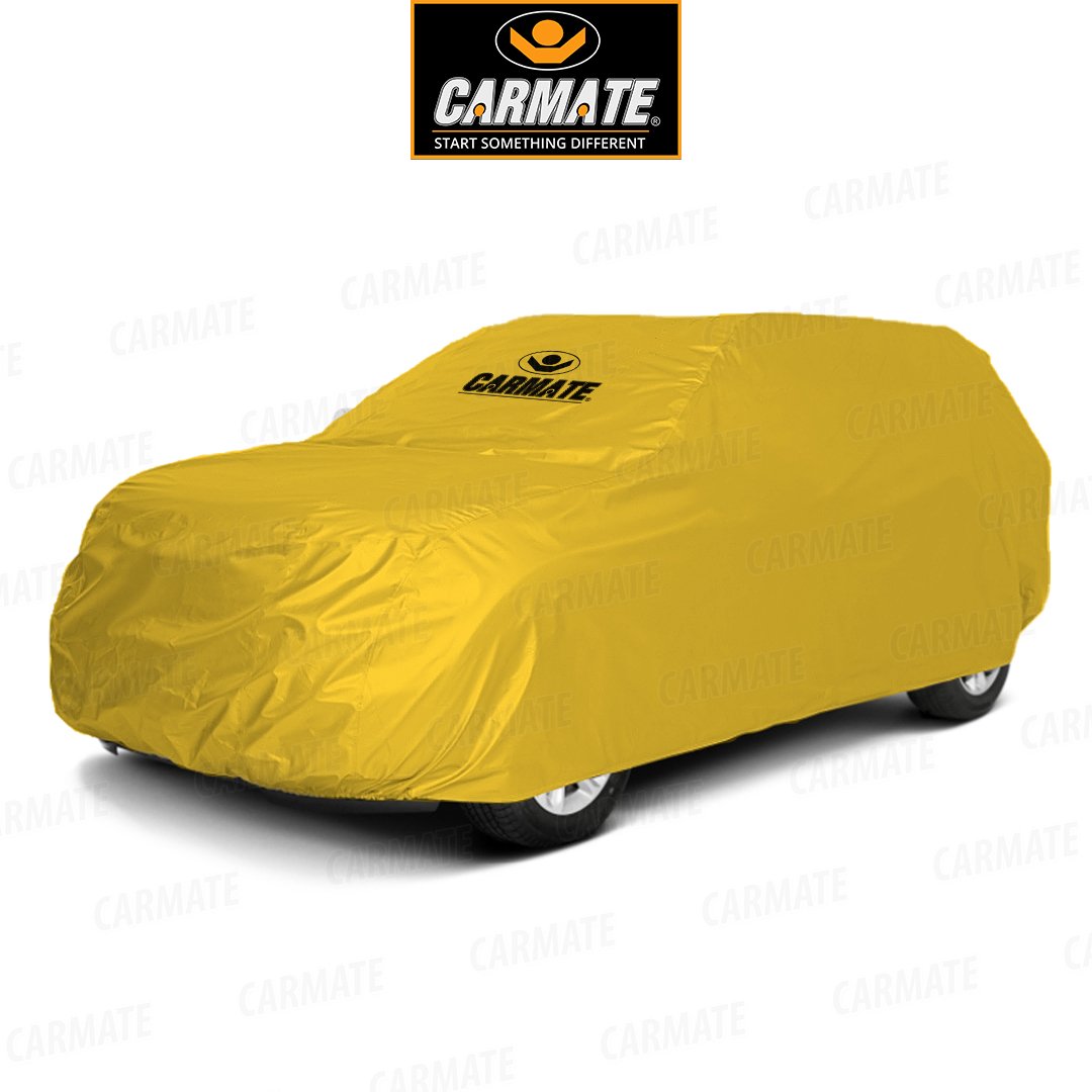 Carmate Parachute Car Body Cover (Yellow) for  Tata - Tiago - CARMATE®