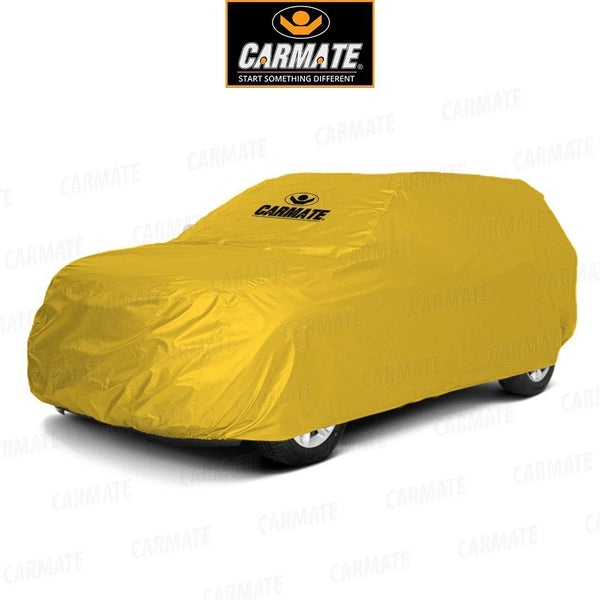 Carmate Parachute Car Body Cover (Yellow) for  Mahindra - Scorpio 2017 - CARMATE®