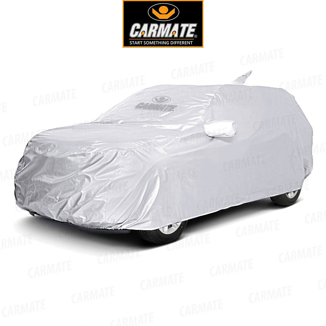 Carmate Prestige Car Body Cover Water Proof (Silver) for  Datsun - Go - CARMATE®