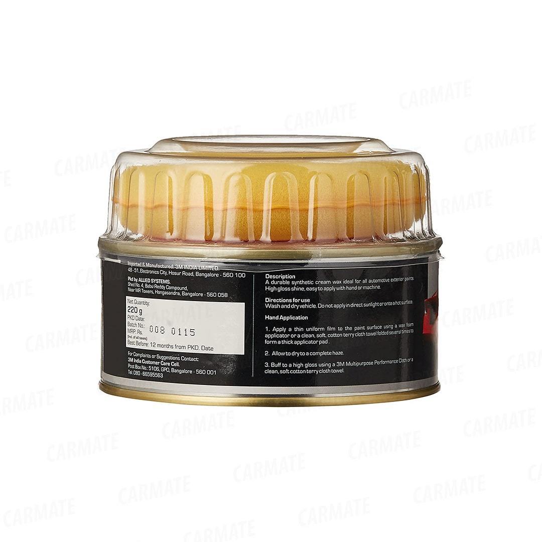 3M Specialty Cream Wax (220 gm) - CARMATE®