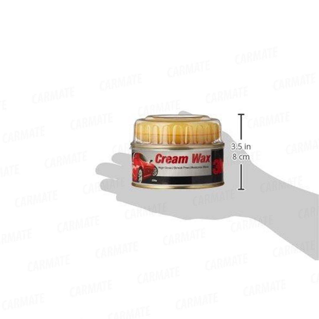 3M Auto Specialty Cream Wax (220 g) & 3M Car Care Microfiber Cloth - CARMATE®