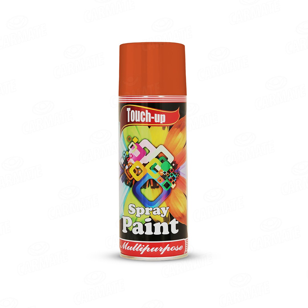 Tuouch Up Ready-to-Use Aerosol Spray Paint for Car, Bike, Wall Painting, Home And Furniture 400 ML Florecent Orange