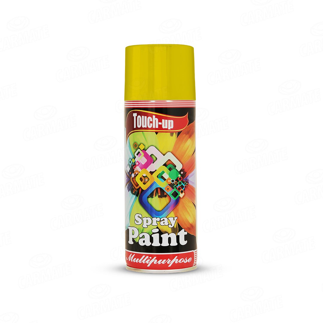 Tuouch Up Ready-to-Use Aerosol Spray Paint for Car, Bike, Wall Painting, Home And Furniture 400 ML Florecent Yellow